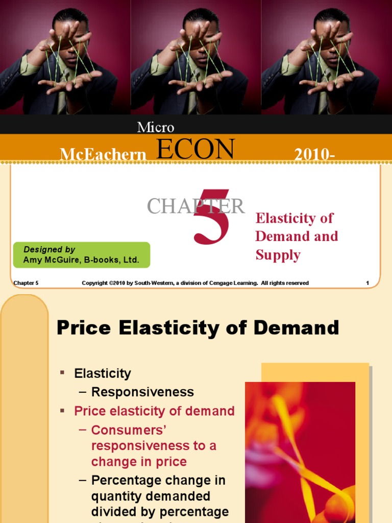 Econ2 Micro ch05 | PDF | Price Elasticity Of Demand | Demand