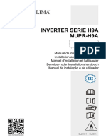 Manual de Instalação e de Utilizador MUPR-H9A PDF