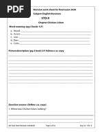 AIS Final Term Revision Worksheet Page 1 of 11 Eng. Lit. STD-II