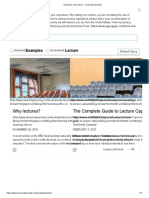 Examples and Lecture - Elearning Learning