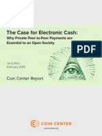 The Case For Electronic Cash Coin Center