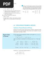 10.4 Applications of Numerical Methods Applications of Gaussian Elimination With Pivoting