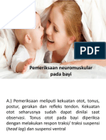 Pemeriksaan Neuromuskular Pada Bayi