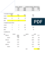 Year Balance Jan.1 Interest Revenue Payment Reduction in Principle Balance Dec.31 2010 2011 2012