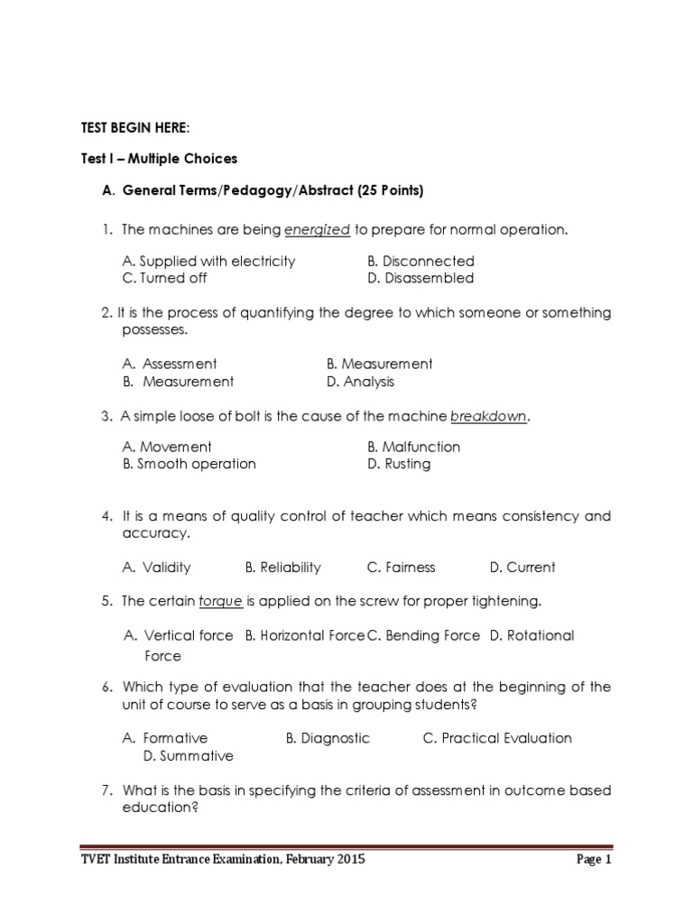 Teaching Contents in Construction Technology | PDF | Educational ...