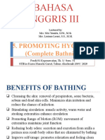 Promoting Hygiene Through Complete Bathing