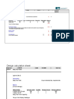 Design Calculation Sheet: 1 of 1 Bulk Fuel Oil Tanks