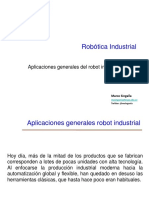 3 - Aplicaciones Generales Robot Industrial