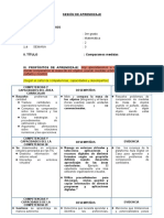 Modelo de Sesión - Matematica