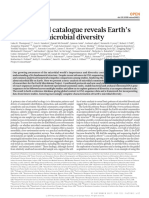 Article: A Communal Catalogue Reveals Earth'S Multiscale Microbial Diversity