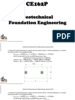 Ce162P Geotechnical Foundation Engineering: Public For Public Use