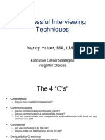 Successful Interview Techniques PDF