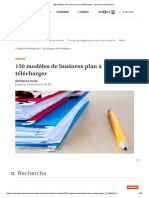 150 Modèles de Business Plan À Télécharger - L'Express L'Entreprise