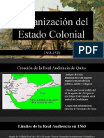 Organización Del Estado Colonial