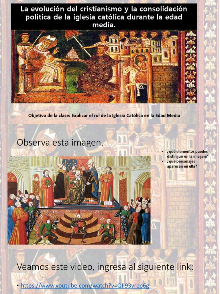 El Rol de La Iglesia Católica en La Edad Media | Descargar gratis PDF ...