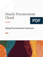 Using Procurement Contracts