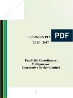 Business Plan 2013 - 2017
