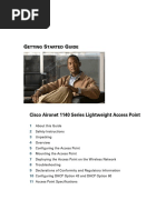 Cisco Aironet 1140 Series Getting Started Guide