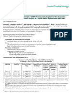 Tamiflu Dosing