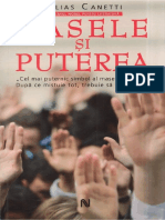 Elias Canetti - Masele Si Puterea PDF