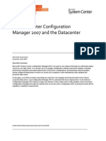 System Center Configuration Manager 2007 and the Data Center
