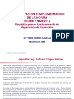 Interpretación Norma ISO-IEC 17020 - AC - PRESENTACION PDF