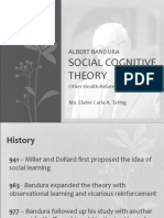 Social Cognitive Theory TATING