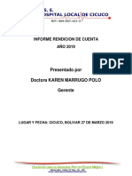 Informe Gestion 2019