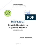 Refarat - Relatiile României Cu RM