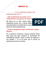 Reconociendo en Un Texto Las Causas y Las Consecuencias