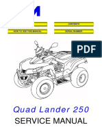 Quad Lander 250: Service Manual