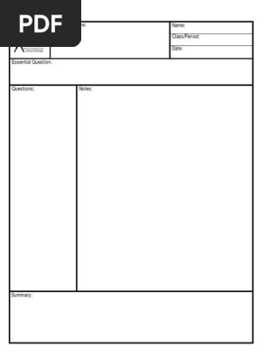 cornell notes