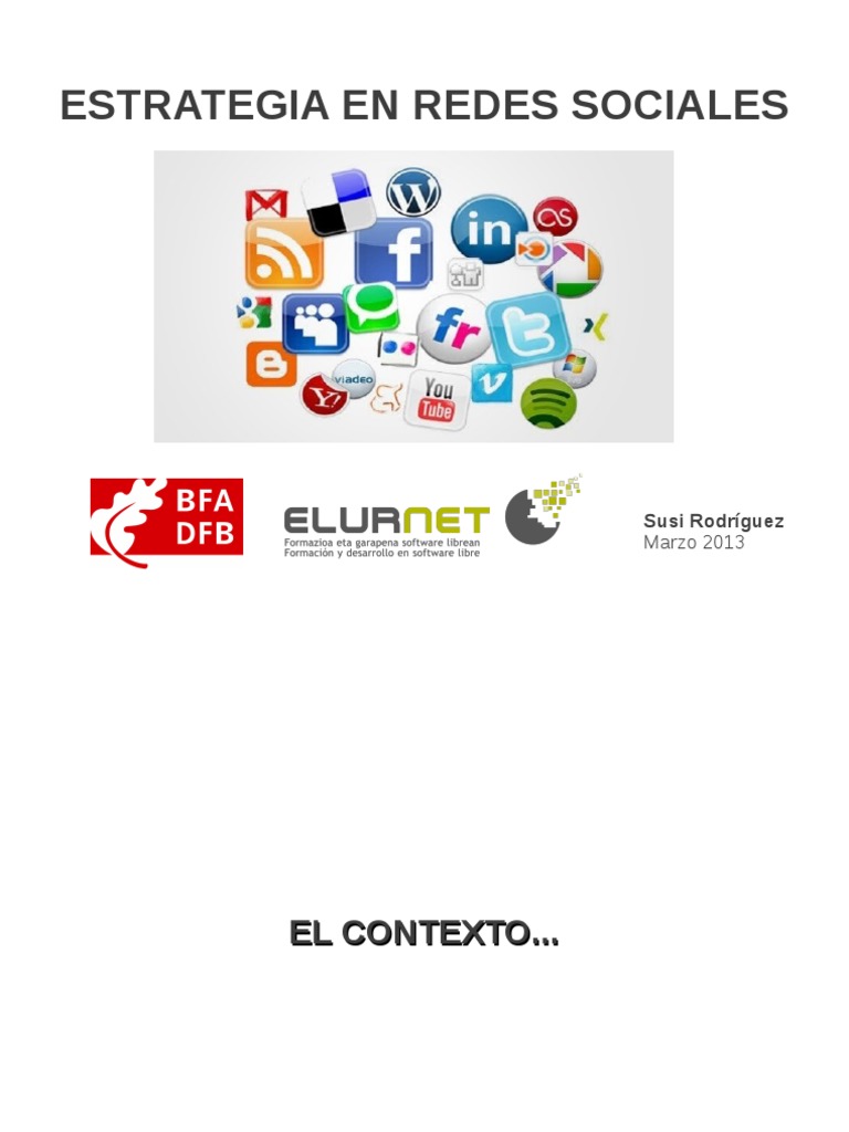 Estrategia Efectiva en Redes Sociales | PDF | Servicio de redes ...