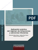 Aplicación Práctica Régimen Infracciones y Sanciones Tributarias 2013