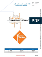 Plan de Security O&M Parque Eólico Reynosa
