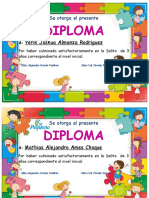 Diploma 3 Años