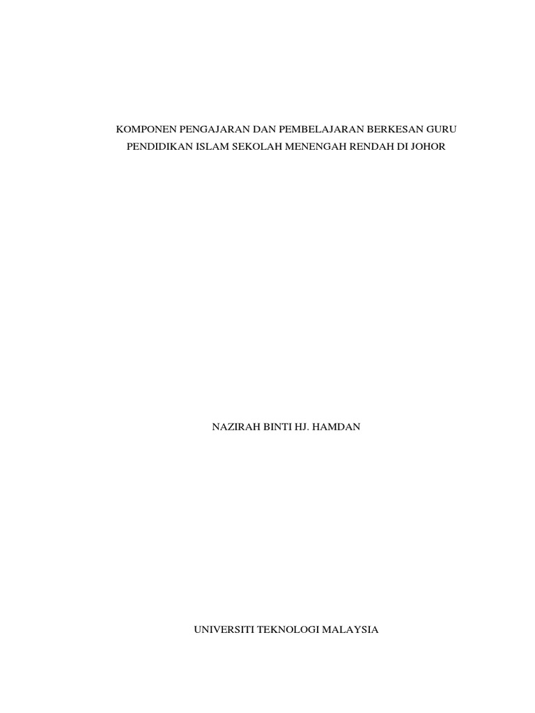 Pendidikan Guru Pdf