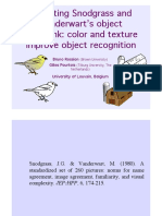 Revisiting Snodgrass and Vanderwart’s object databank: Providing new stimuli sets with color and texture for object recognition experiments