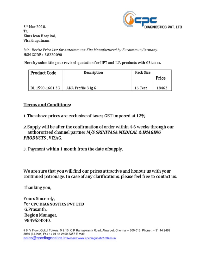 Terms and Conditions Products, Vizag PDF