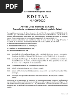 Ordem de Trabalhos e documentação - 3ª Sessão Ordinária de 2020 (30/06/2020) - Assembleia Municipal do Seixal