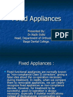 Fixed Appliances