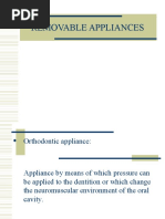 Removable Appliances