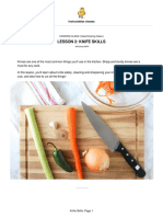 Essential Knife Skills for Safety | PDF | Knife | Tools
