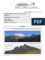 Programa de Geografía Física de Colombia FGR - I Sem