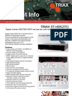 Triax Product Info (Triax St-Hd527ci) - 2 Screen