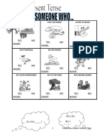 14099 Simple Present Tense Worksheet