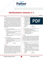 Reforzamiento 5 Lec Letras PDF