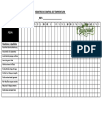 REGISTRO DE CONTROL DE TEMPERATURA