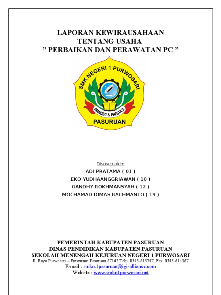 LAPORAN KEWIRAUSAHAAN