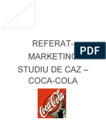 Referat Despre Coca Cola